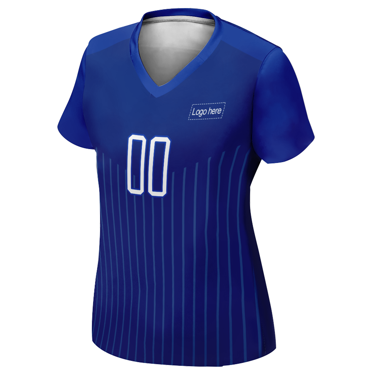 로고가 있는 여성 빈티지 이탈리아 월드컵 맞춤형 축구 유니폼
