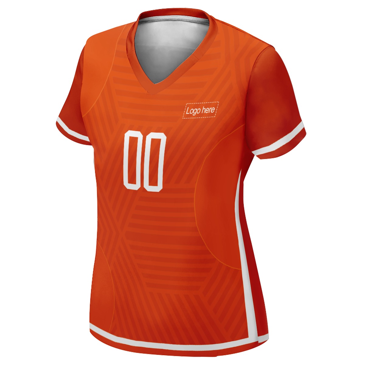 사진이 있는 여성 정통 네덜란드 월드컵 맞춤형 축구 유니폼
