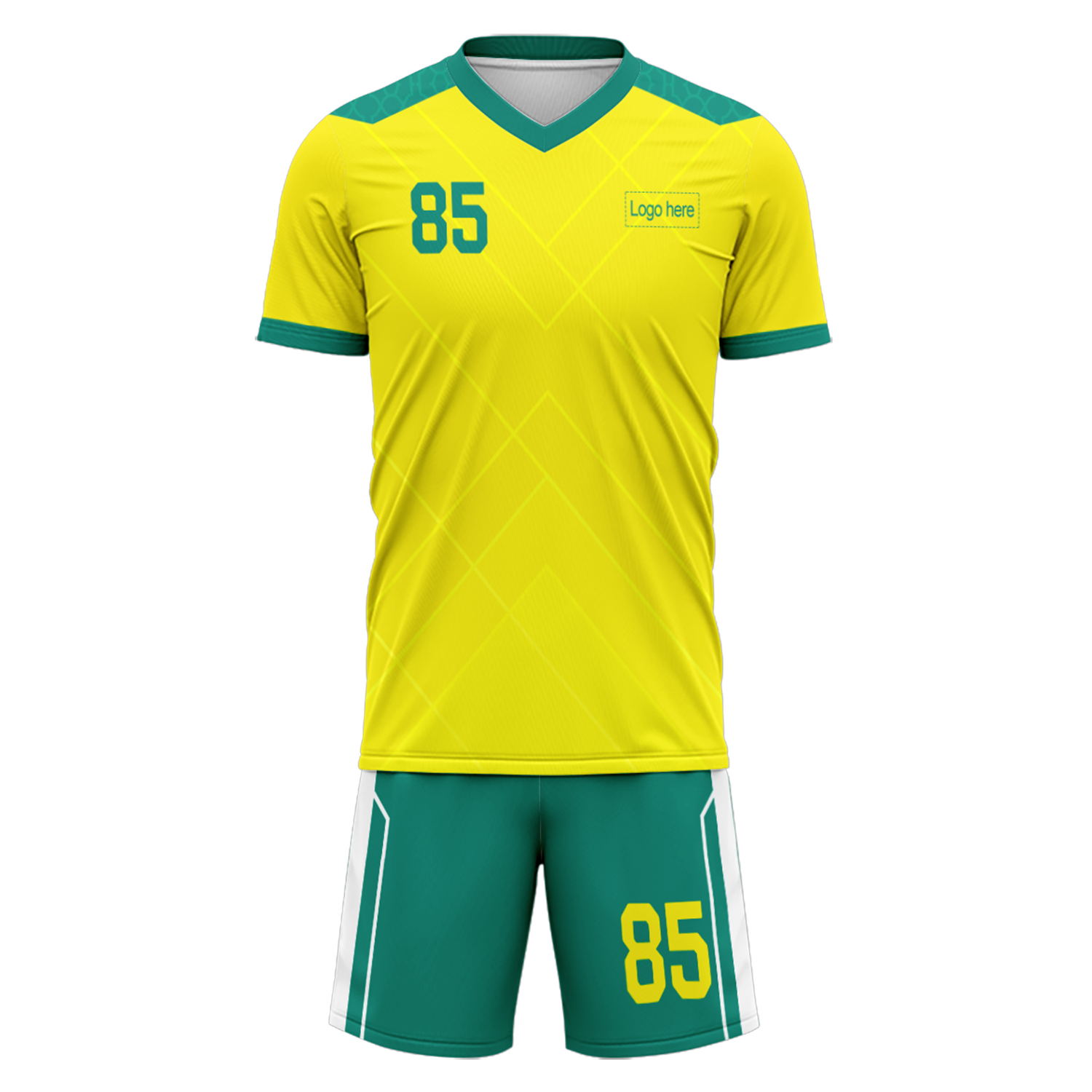 사용자 지정 2022년 월드컵 브라질 팀 축구복